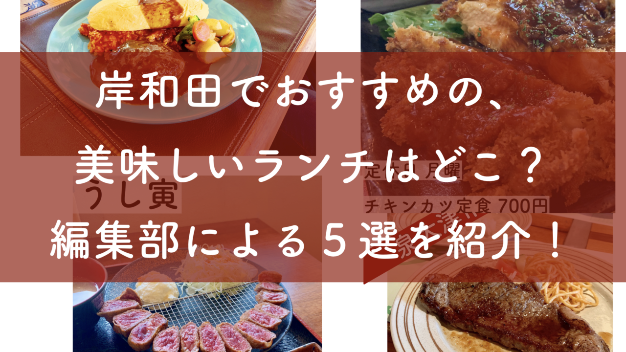 岸和田で美味しいおすすめランチ５選と岸和田近郊で美味しいおすすめランチを紹介 泉州の美味しいお店をおすすめするサイト
